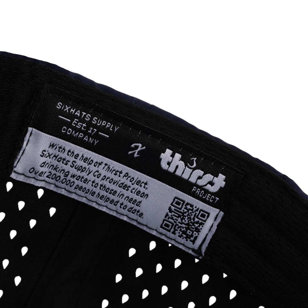 Stealth Navy Low Pro Waterproof Hat