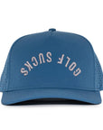 Atlantic Blue Golf Sucks Signature Waterproof Hat