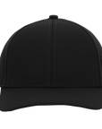 Stealth Black Low Pro Waterproof Hat (Lasered Mesh)