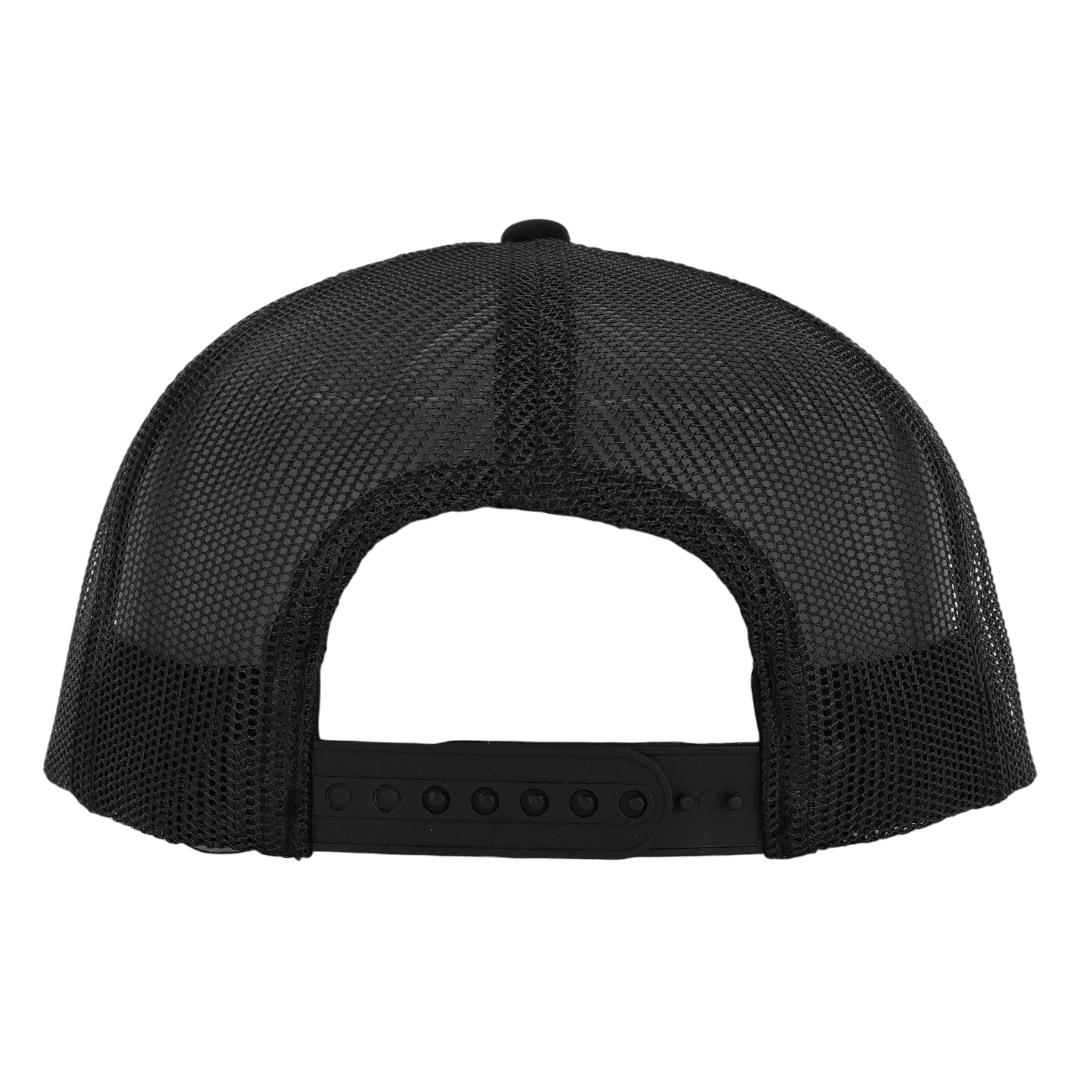 Stealth Black Mesh Signature Waterproof Hat