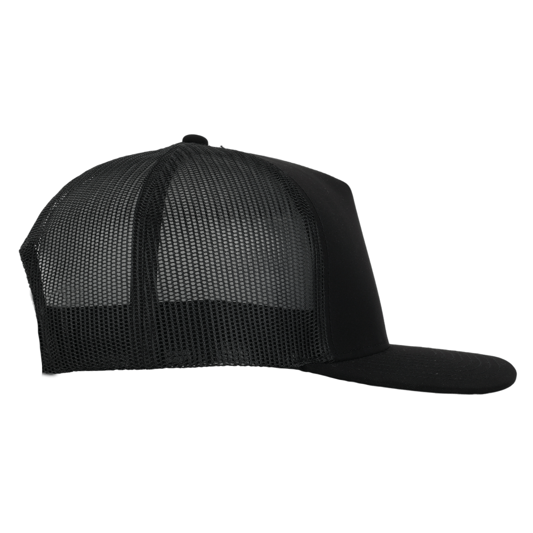 Stealth Black Mesh Signature Waterproof Hat