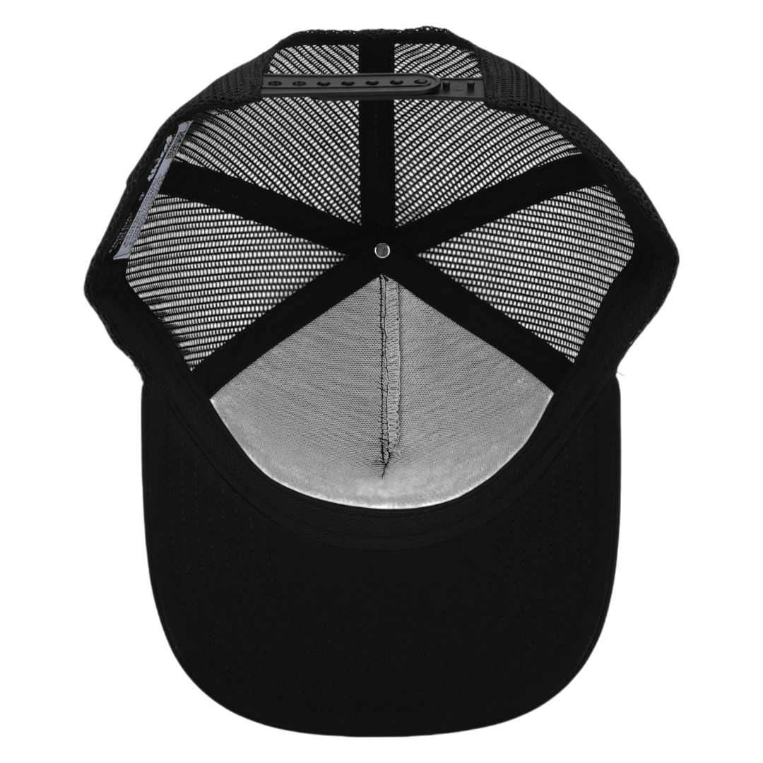 Stealth Black Mesh Signature Waterproof Hat