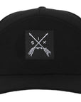 Black on Black Arrow Tradesman Waterproof Hat