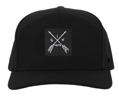 Black on Black Arrow Tradesman Waterproof Hat