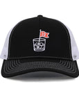 Black & White 19th Hole Low Pro Waterproof Hat