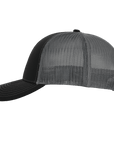 Black & Charcoal Mesh Low Pro