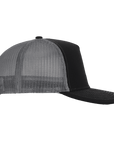 Black & Charcoal Mesh Mushroom Signature Waterproof Hat