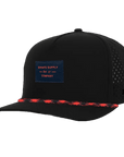 Black & Red OG Signature Waterproof Hat