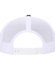Black & White Mesh Horizon Signature Waterproof Hat