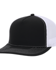 Stealth Black & White Mesh Signature Waterproof Hat