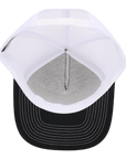 Black & White Mesh Horizon Signature Waterproof Hat