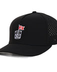 Black 19th Hole Signature Waterproof Hat