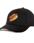 Black Hot Dog Low Pro Waterproof Hat