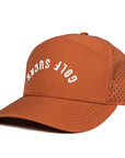 Burnt Orange Golf Sucks Tradesman Waterproof Hat