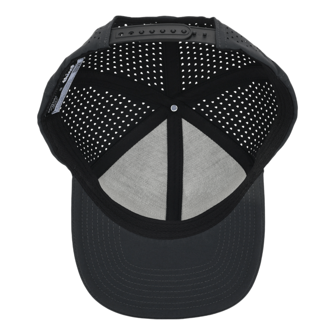 Stealth Charcoal Low Pro Waterproof Hat