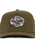 Forest Green Hex Signature Waterproof Hat