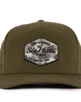 Forest Green Hex Tradesman Waterproof Hat