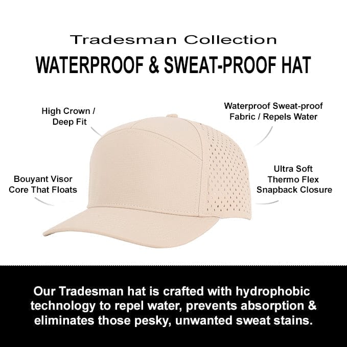 Stealth Khaki Tradesman Waterproof Hat