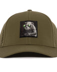 Forest Green Beaver Low Pro Waterproof Hat