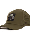 Forest Green Beaver Low Pro Waterproof Hat