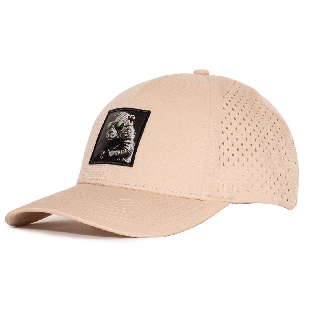 Khaki Beaver Low Pro Waterproof Hat