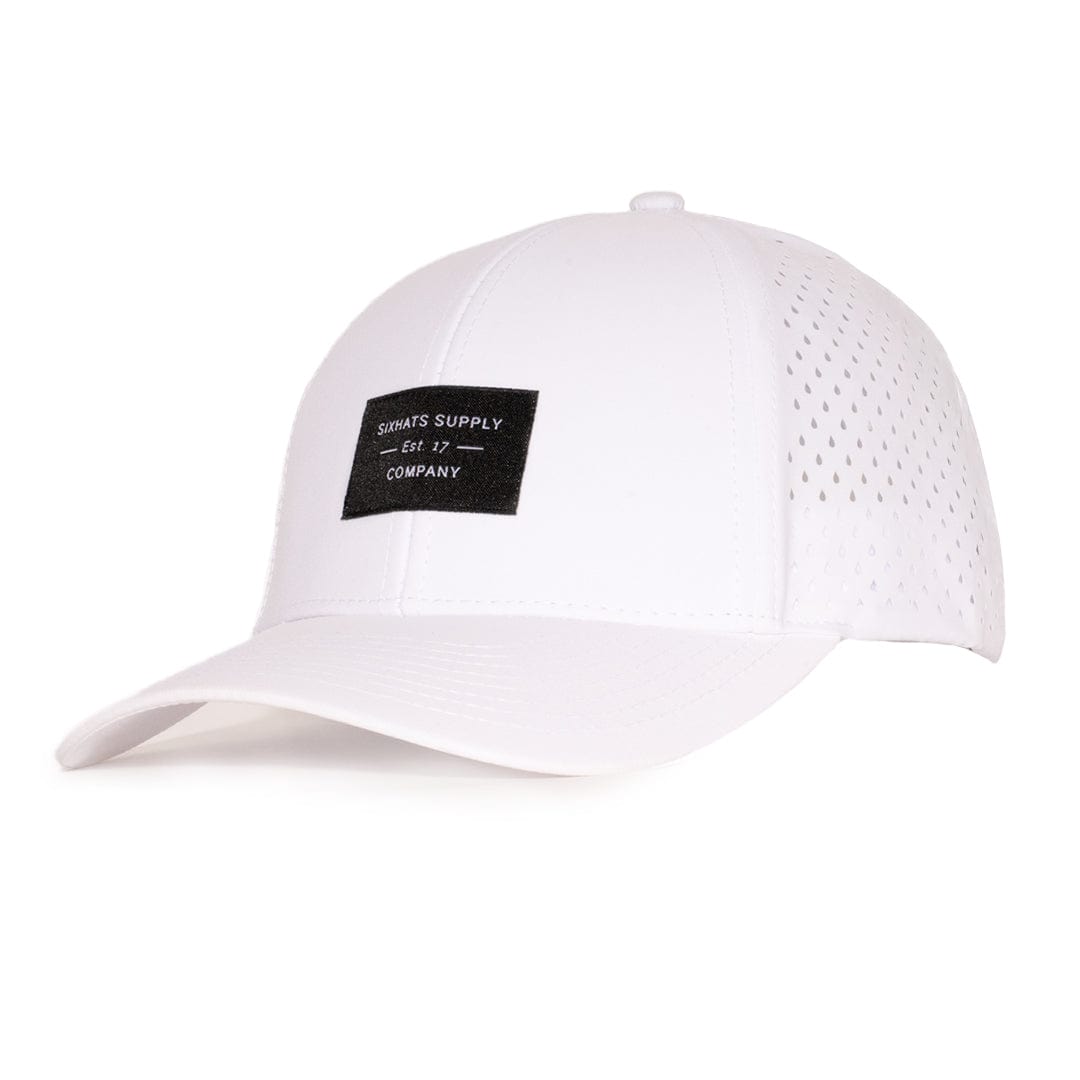 White OG Low Pro Waterproof Hat