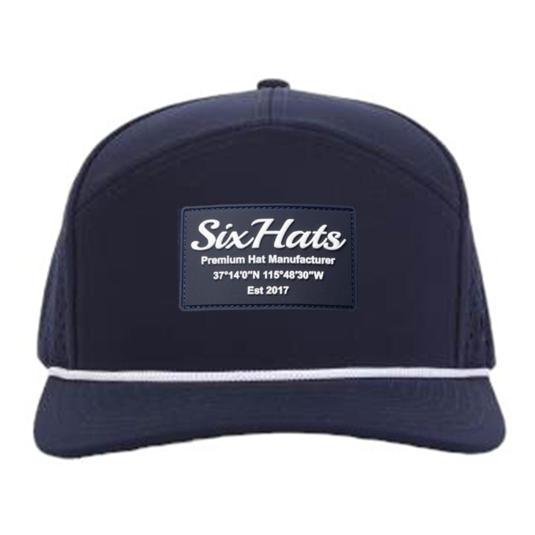 Navy Range Tradesman Hat | Golf Tee Holder | Rope Hats – Six Hats