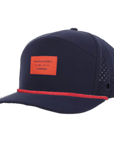 Navy & Red OG Tradesman Waterproof Hat