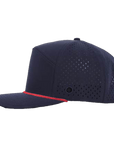 Navy & Red OG Tradesman Waterproof Hat