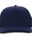 Navy stealth signature hat 5 panel cap waterproof and sweat proof Six Hats Supply
