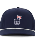 Navy 19th Hole Signature Waterproof Hat