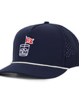 Navy 19th Hole Signature Waterproof Hat