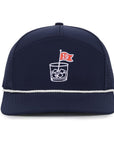 Navy 19th Hole Tradesman Waterproof Hat