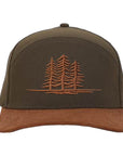 Olive Tree Tradesman Tee Holder Hat W/ Magnetic Ball Marker