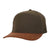 Olive & Brown Suede