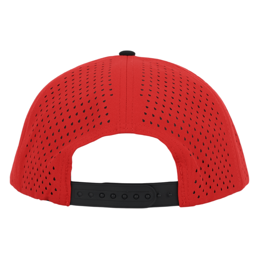 Stealth Red & Black Tradesman Waterproof Hat