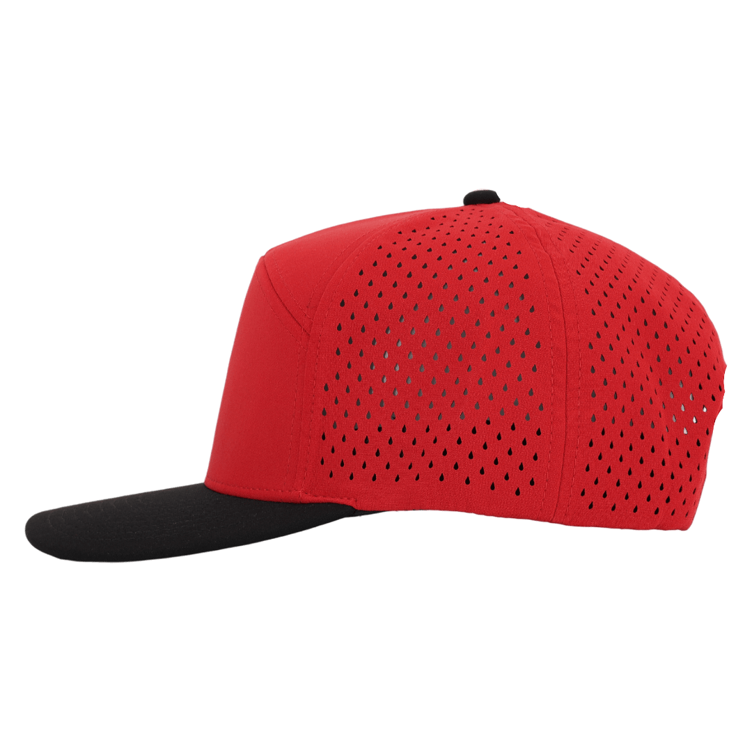 Stealth Red & Black Tradesman Waterproof Hat