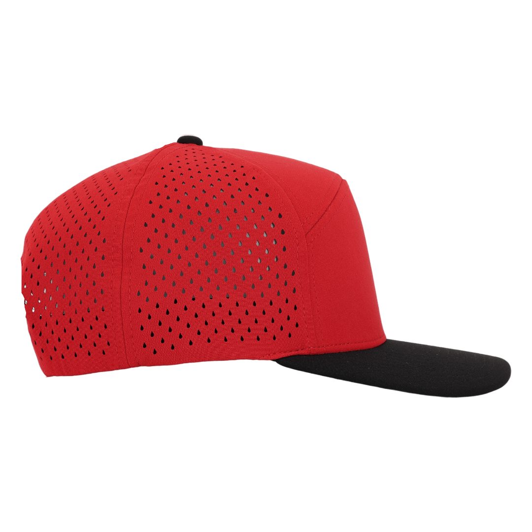 Stealth Red & Black Tradesman Waterproof Hat