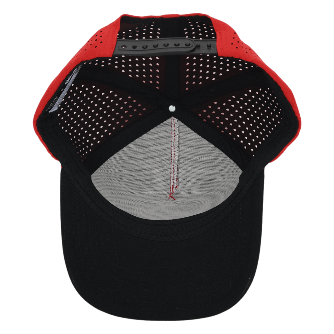 Stealth Red & Black Tradesman Waterproof Hat