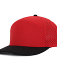 Stealth Red & Black Tradesman Waterproof Hat
