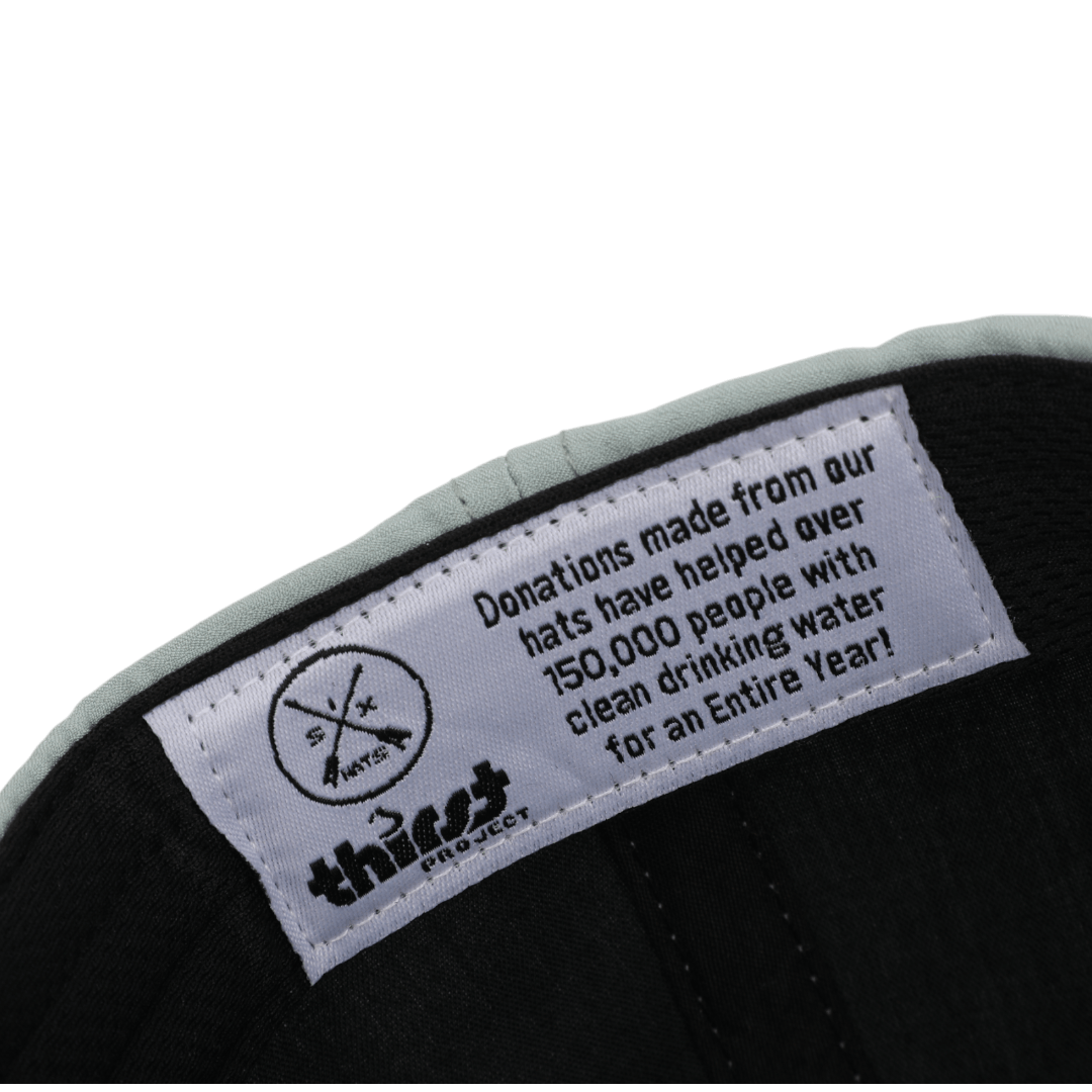 Stealth Seafoam Green Low Pro Waterproof Hat