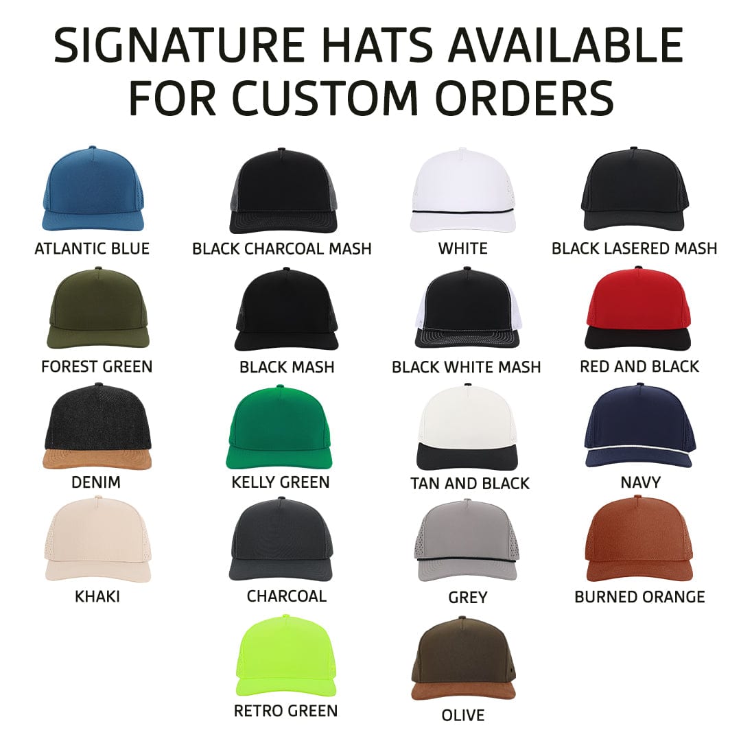 50 X Custom Hats