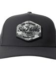 Charcoal Hex Signature Waterproof Hat