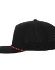 Black & Red OG Signature Waterproof Hat