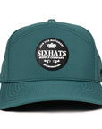 Teal Crown Tradesman Waterproof Hat
