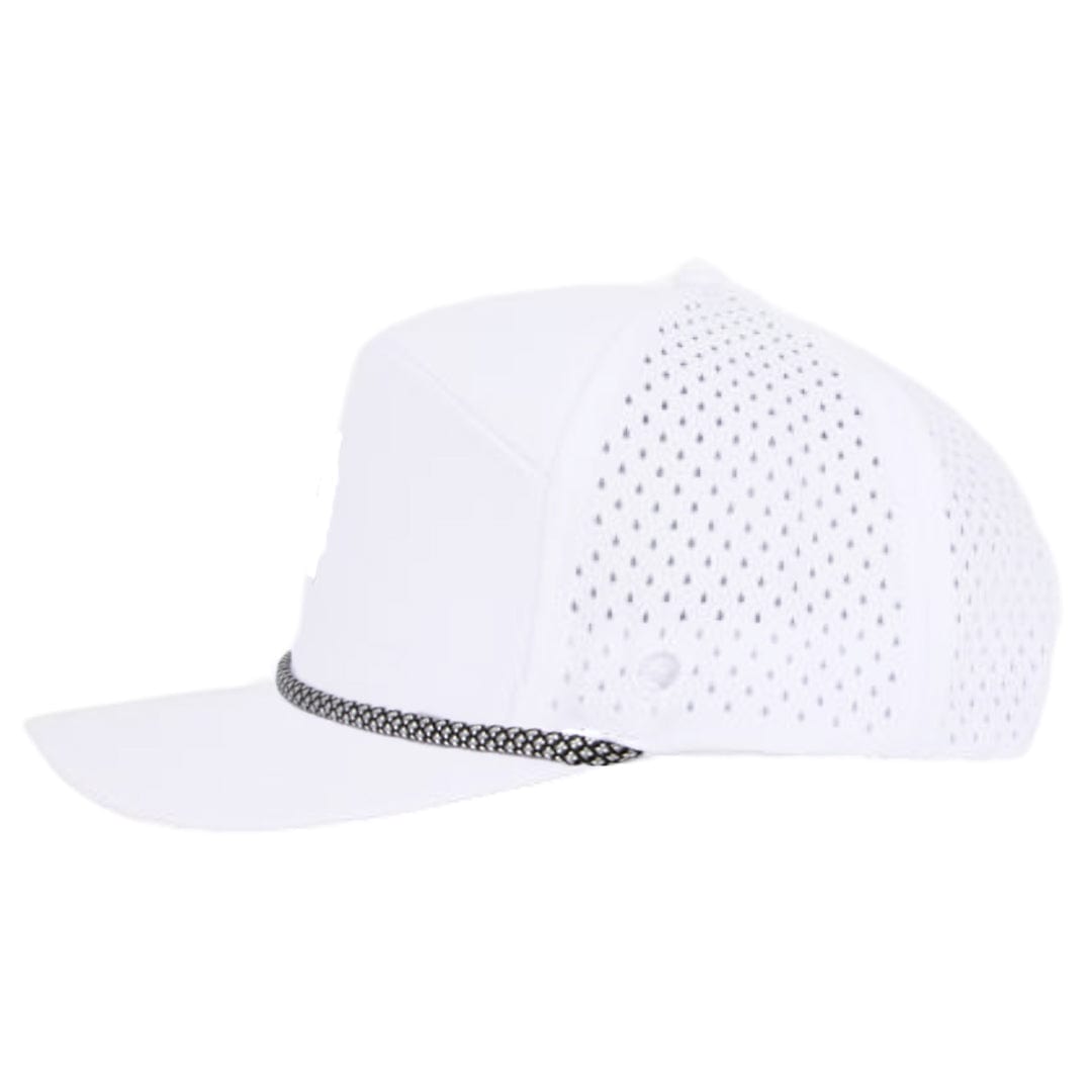 White Range Tradesman Hat | Golf Hat | Waterproof & Sweat Proof