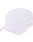 Stealth White Low Pro Waterproof Hat