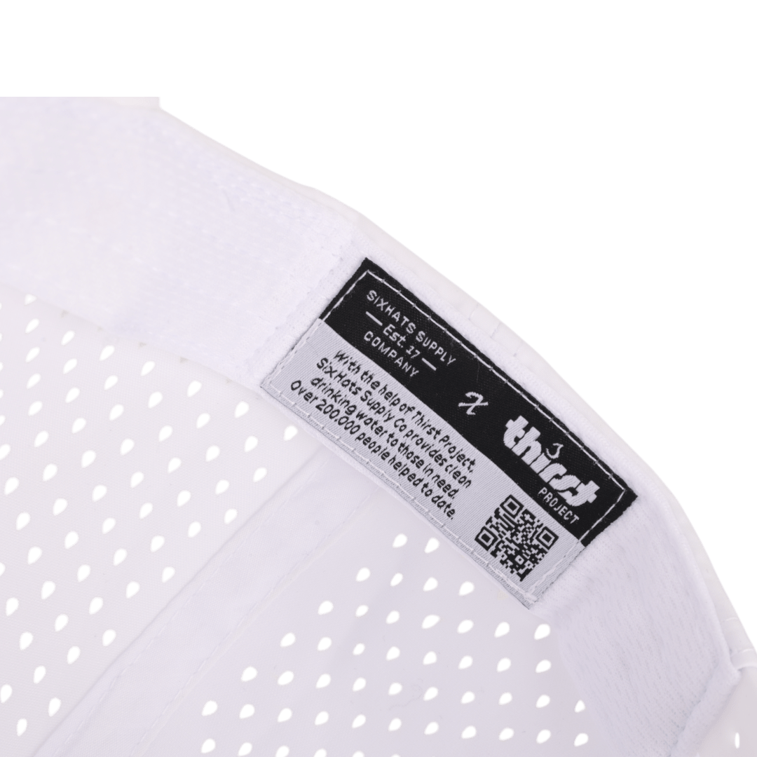 White OG Low Pro Waterproof Hat