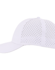 Stealth White Low Pro Waterproof Hat