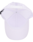 Stealth White Low Pro Waterproof Hat